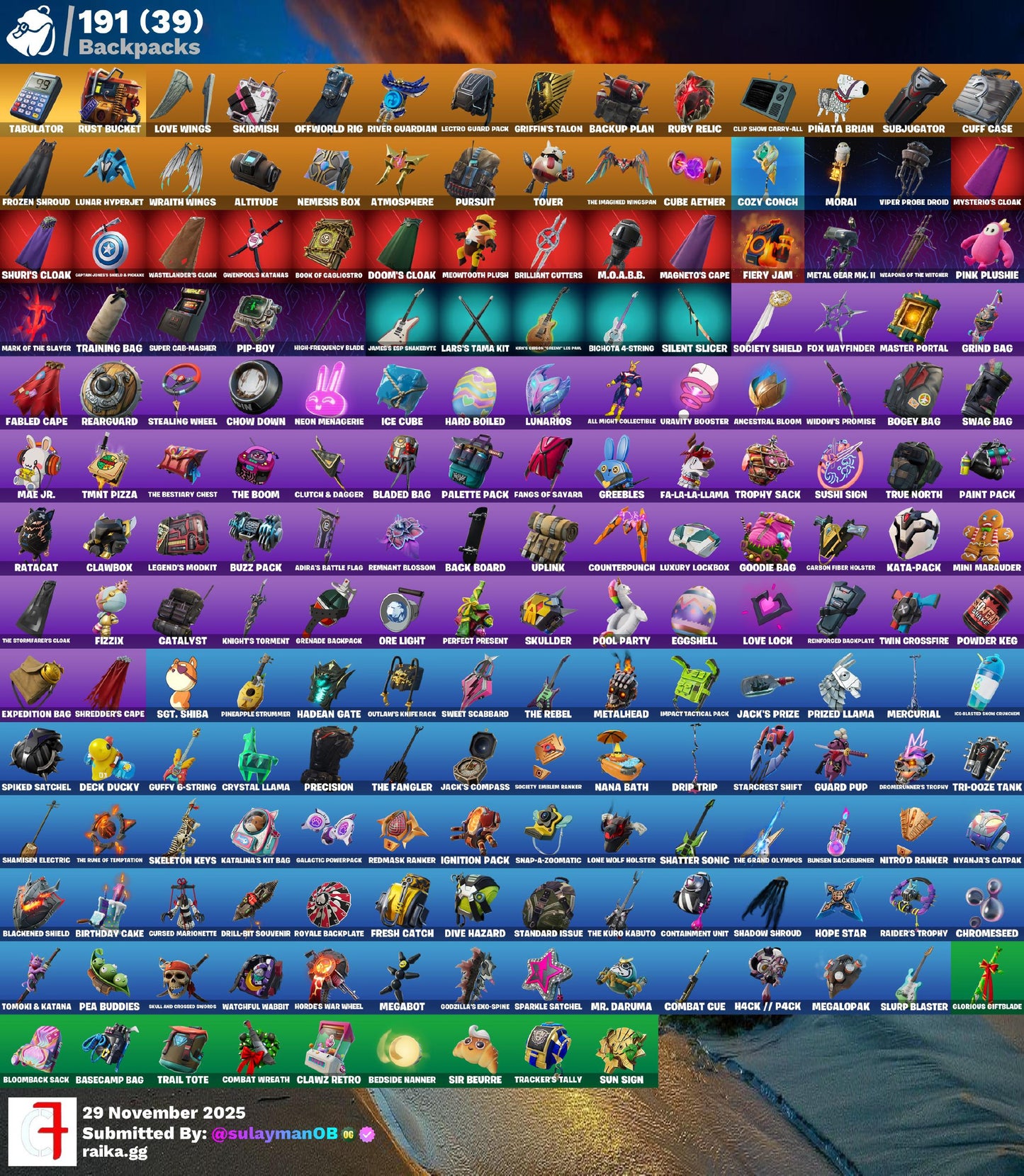 FA - (164 Skins) (140 Picos) (136 Bailes)