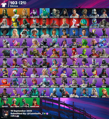 FA - (103 Skins) (151 Picos) (81 Bailes)