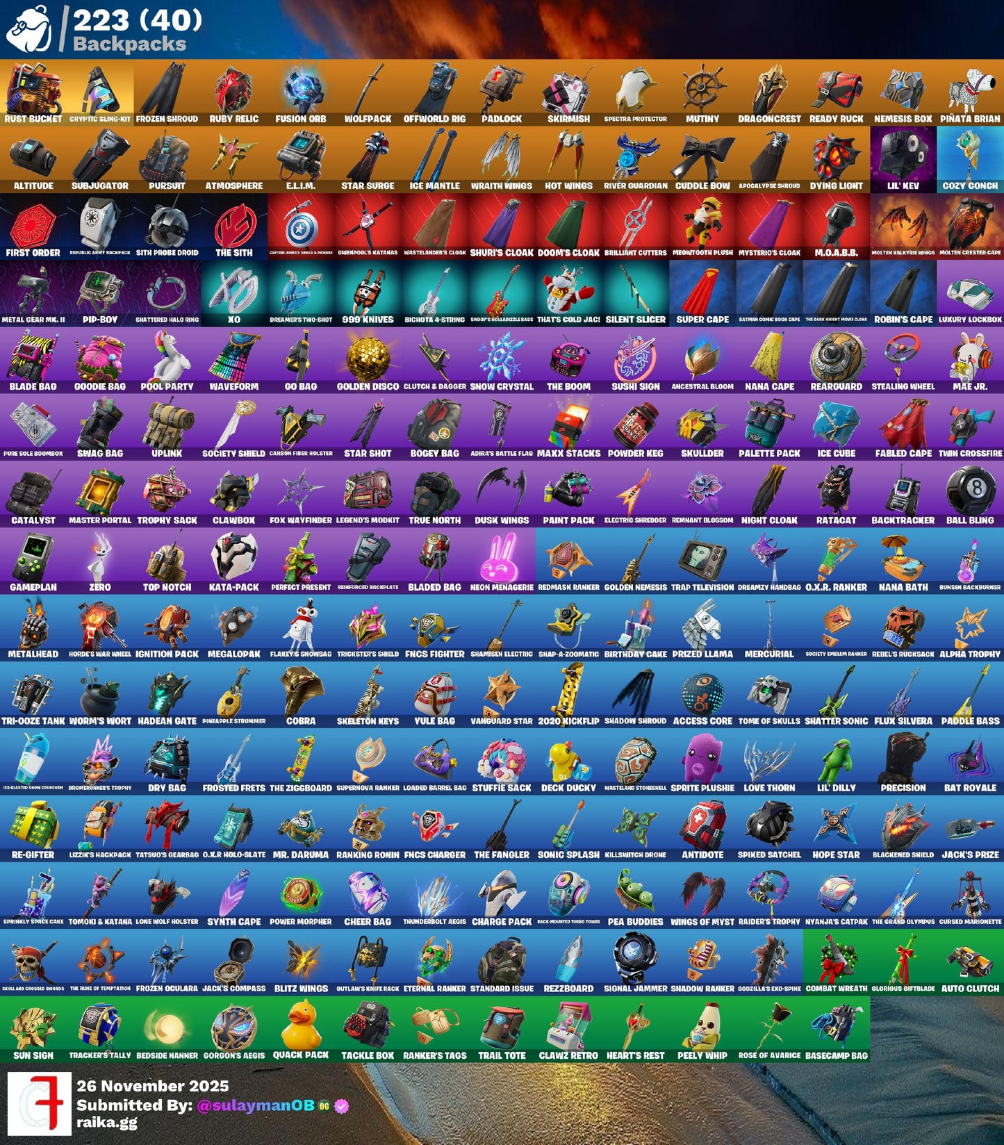 FA - (169 Skins) (164 Picos) (153 Bailes)