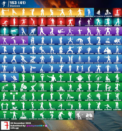 FA - (169 Skins) (164 Picos) (153 Bailes)