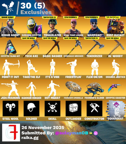 FA - (169 Skins) (164 Picos) (153 Bailes)