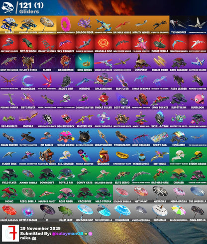 FA - (164 Skins) (140 Picos) (136 Bailes)