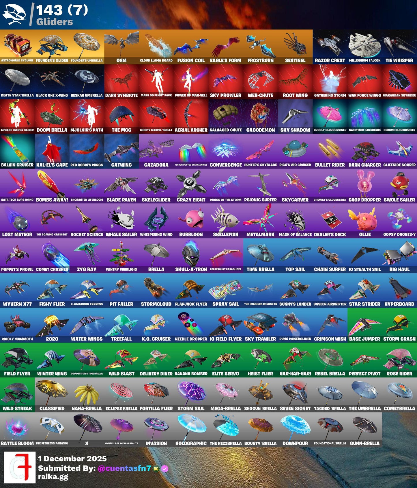 FA - (132 Skins) (158 Picos) (115 Bailes)