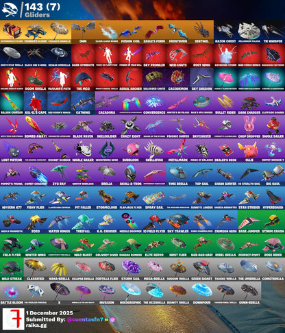 FA - (132 Skins) (158 Picos) (115 Bailes)